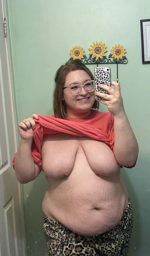 Insecure about my hanging tummy, but I know there is someone who will love it one day.