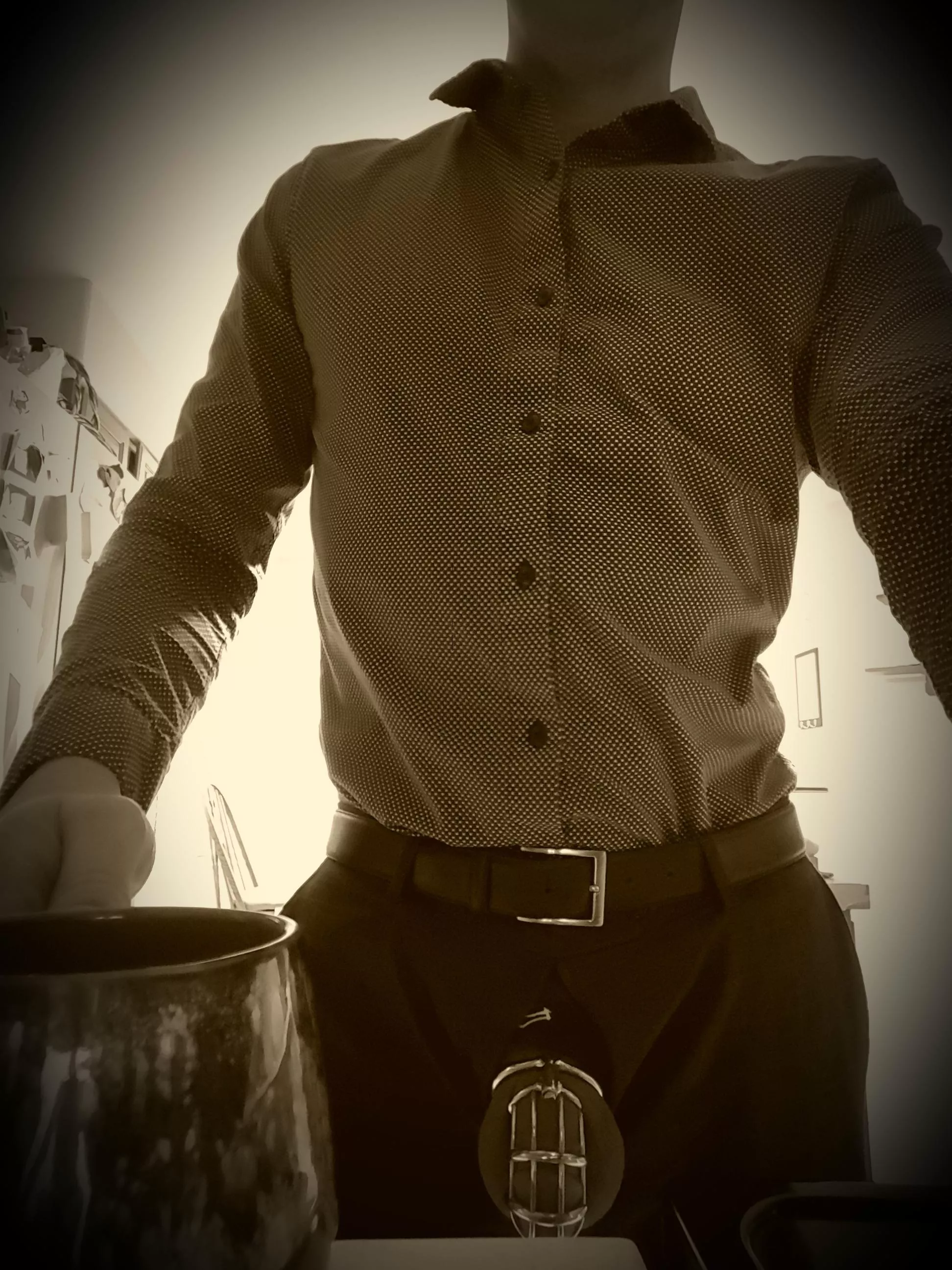 interview today! sexy underwear builds confidence, right?