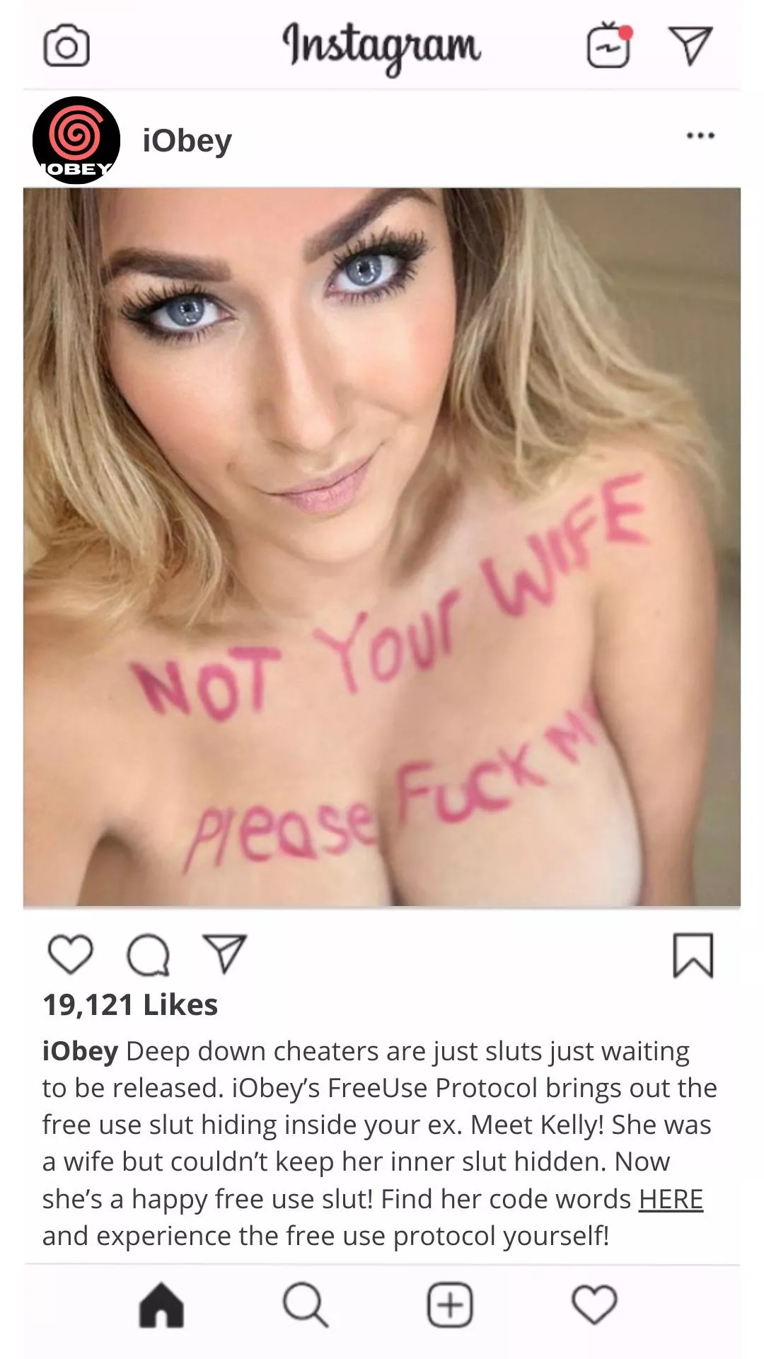 iObey Post Free Use Protocol