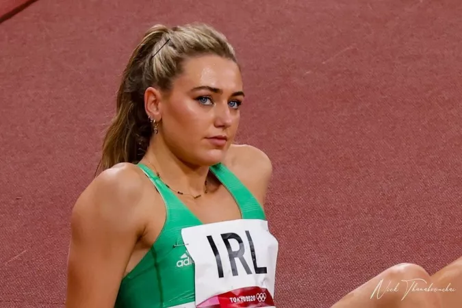 Irish runner Sophie Becker Irish runner Sophie Becker