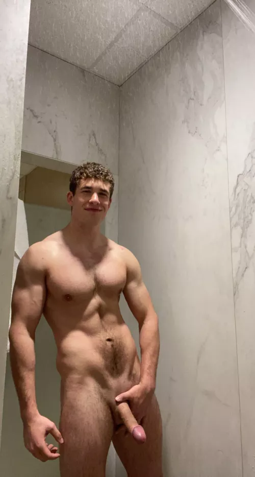 Is it just me or does everyone get horny in the gym showers?