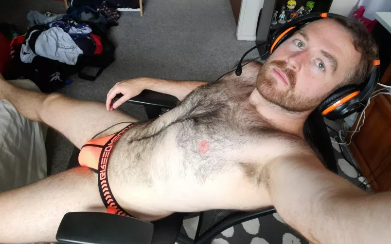 is it odd to match your headset to your jockstrap? Asking for a friend