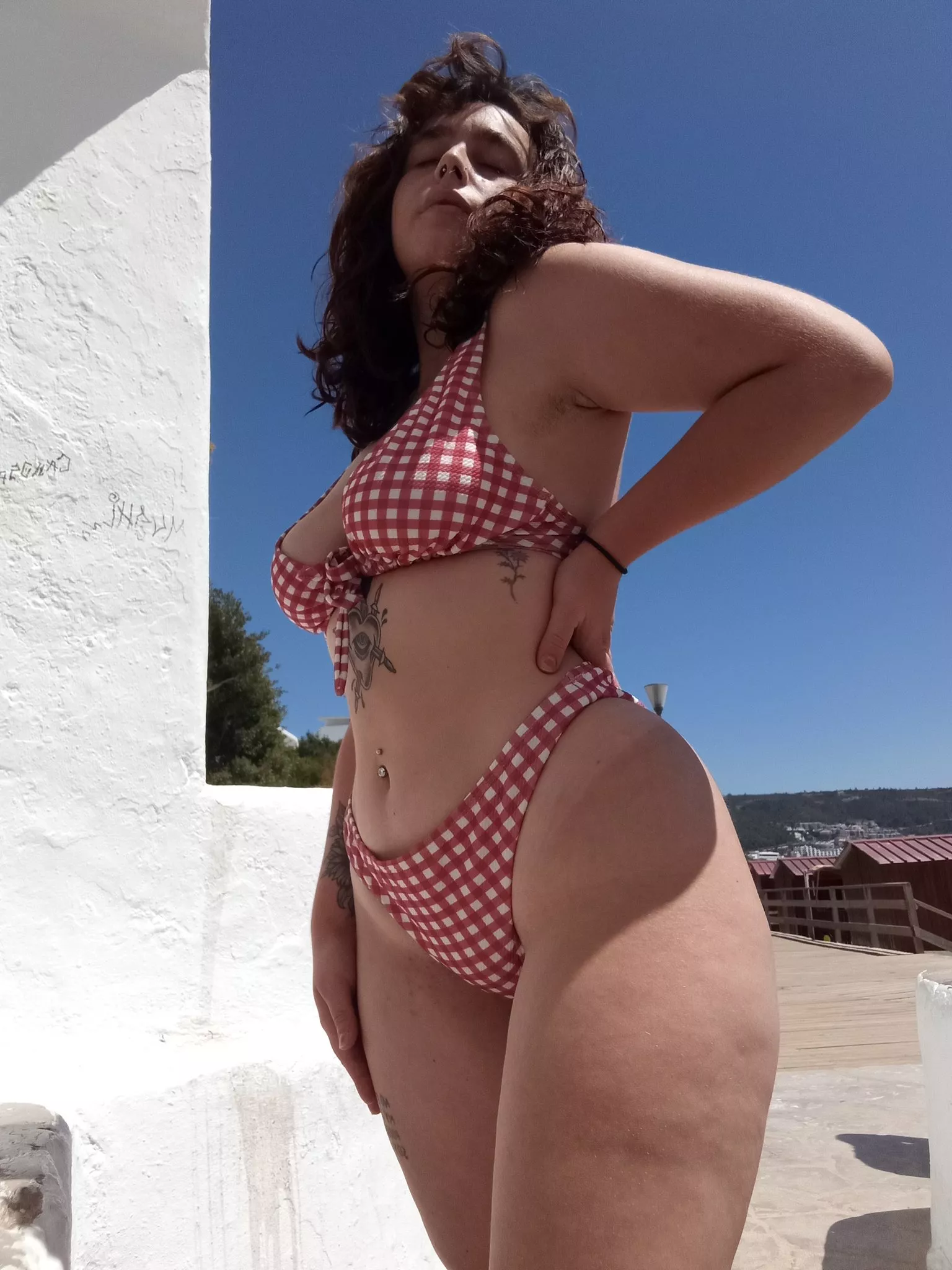 Is she beach ready? Is she beach ready?