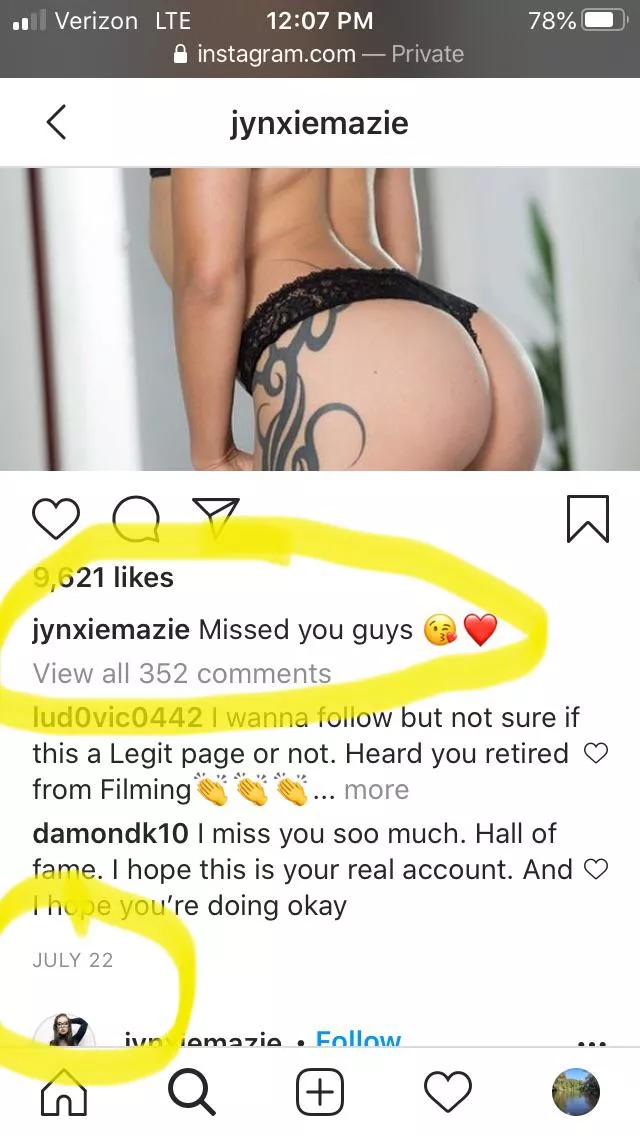 Is she coming back??? Is she coming back???