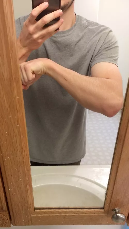 Is that a quality forearm? Is that a quality forearm?