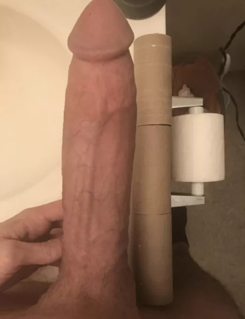is this too big for your tight pussy? donβt be a slut and reject it (DMs openπππ)