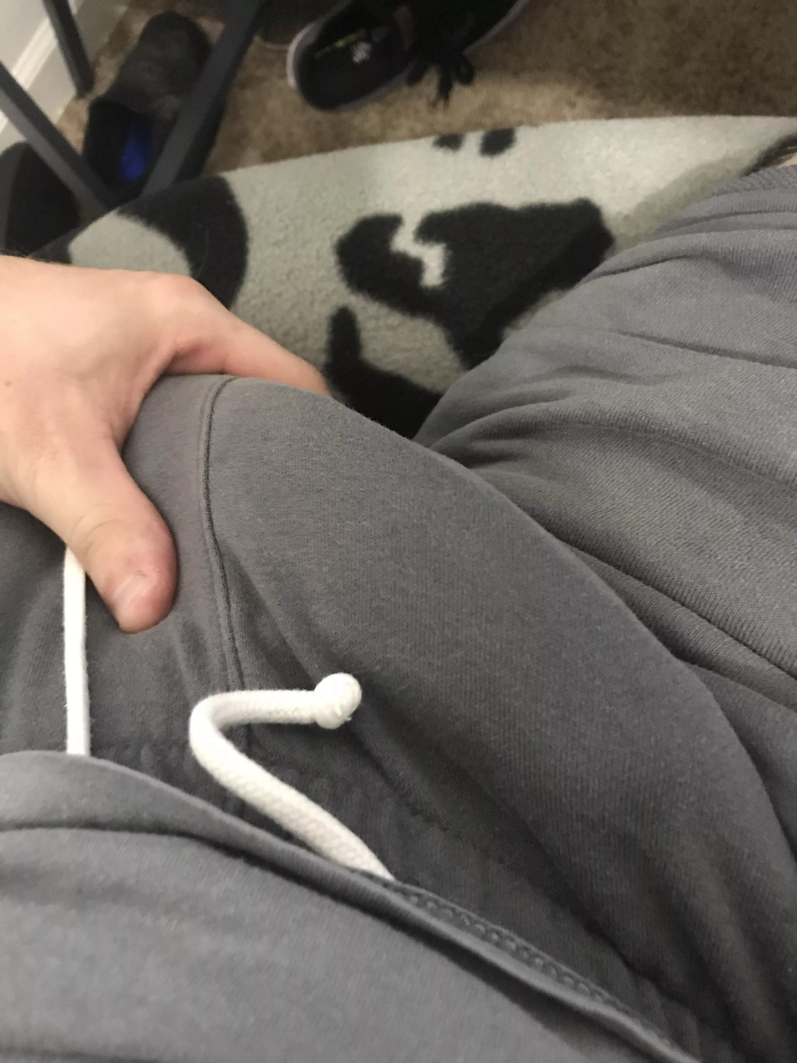 Is this why women like grey sweats?