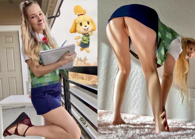Isabelle from Animal Crossing?