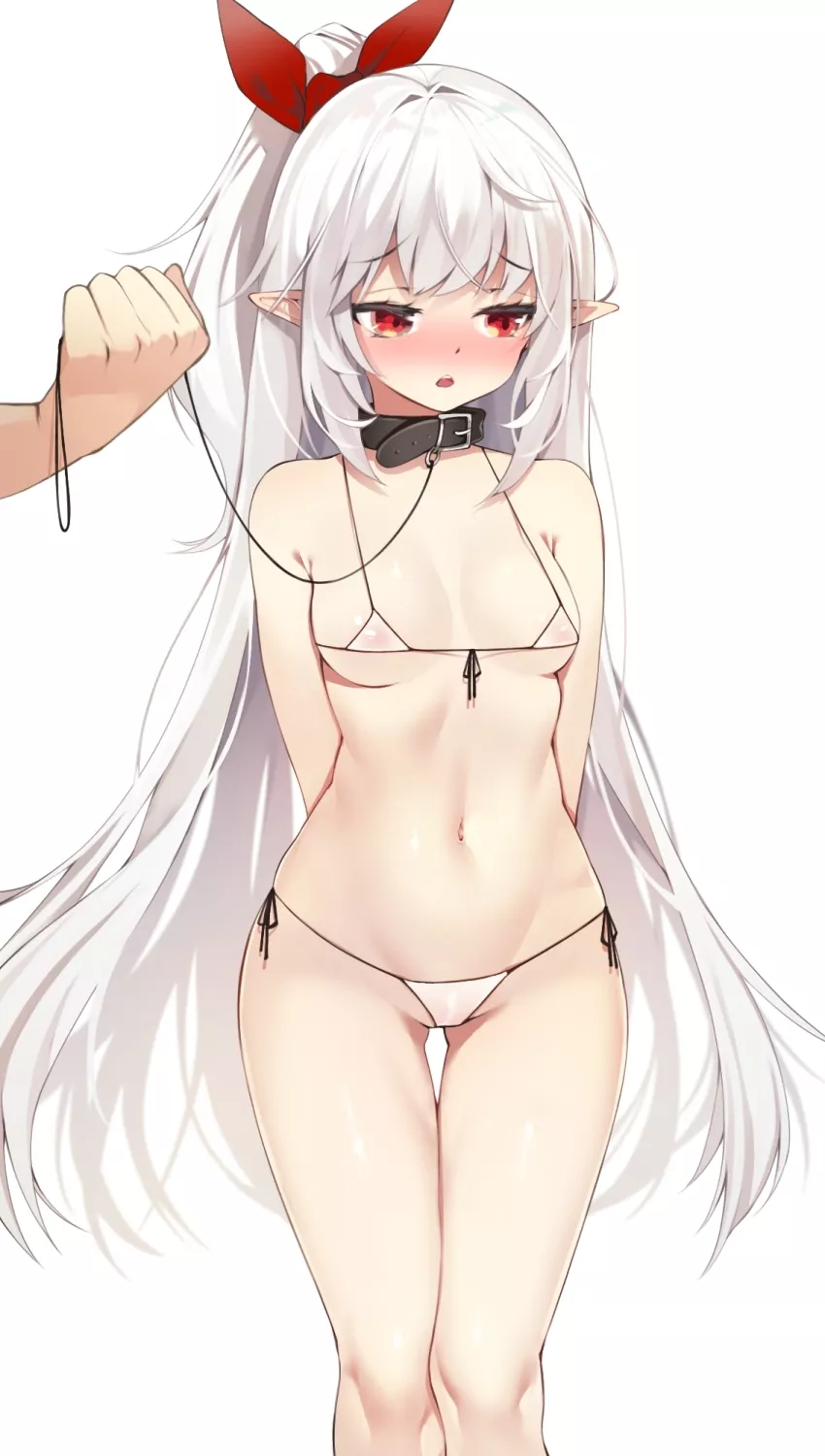 Isn't this a bit revealing master~ Isn't this a bit revealing master~
