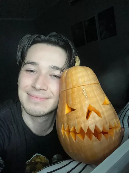 It ainโt much but iโm proud of my pumpkin. It ainโt much but iโm proud of my pumpkin.