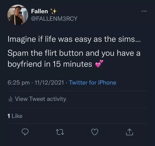 It could be so easy ๐ฉ