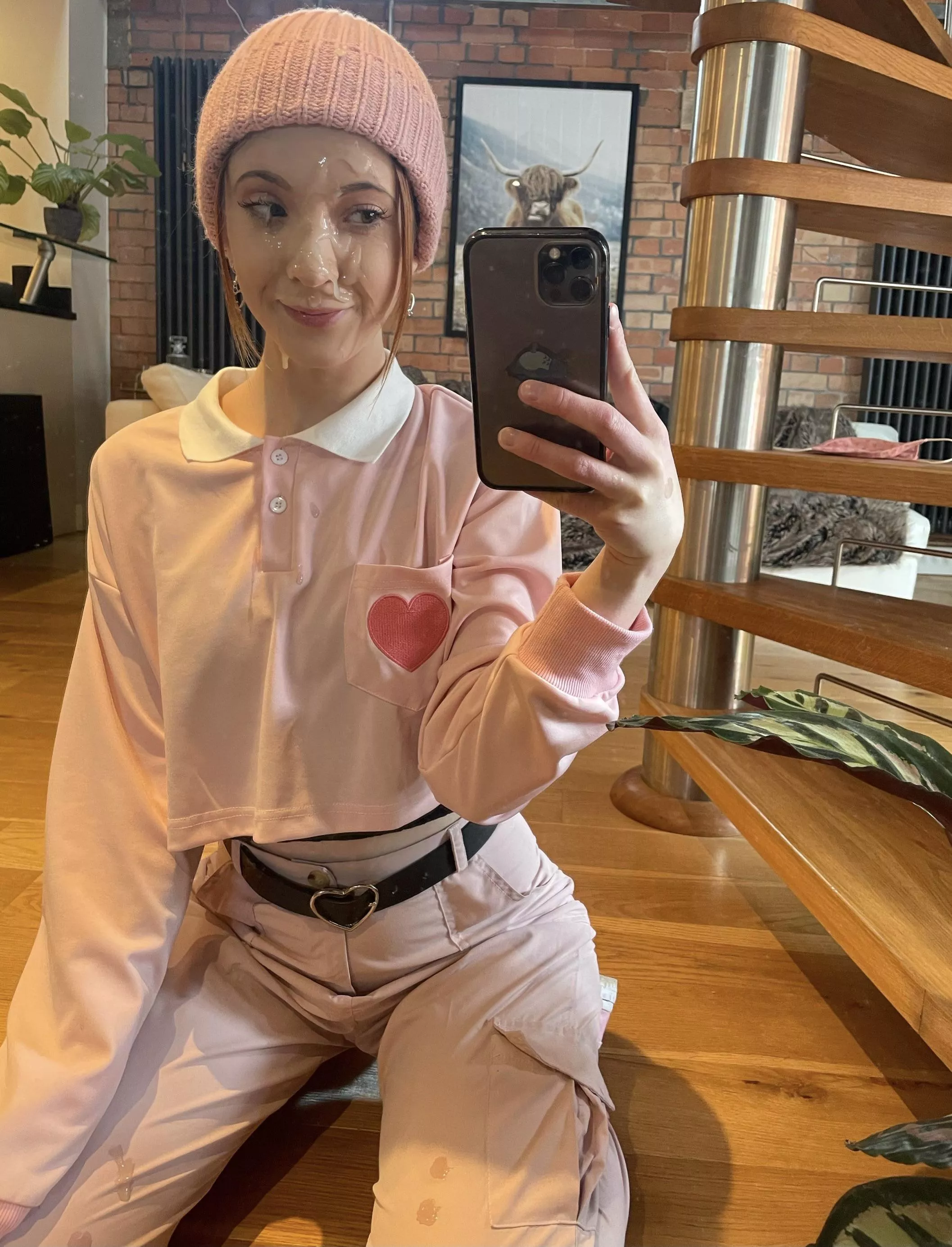 It dripped down to my trousers ?