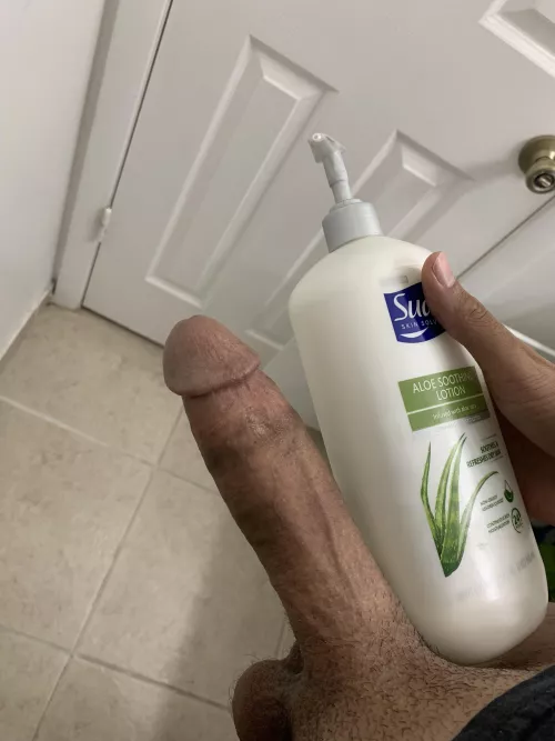 It needs to be rubbed ๐ณ