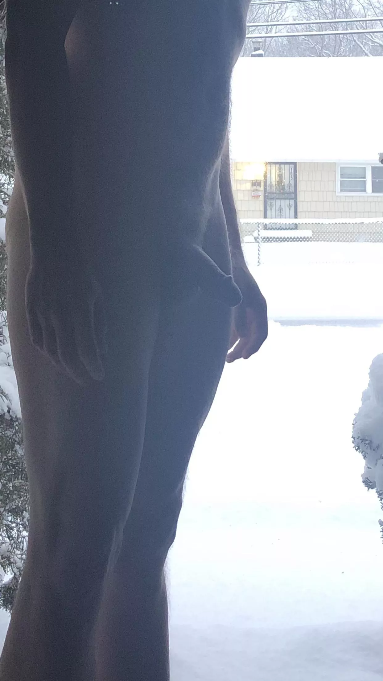 It snowed!!!