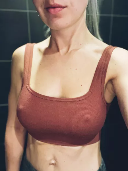 It was a little chilly during my morning workout. It was a little chilly during my morning workout.