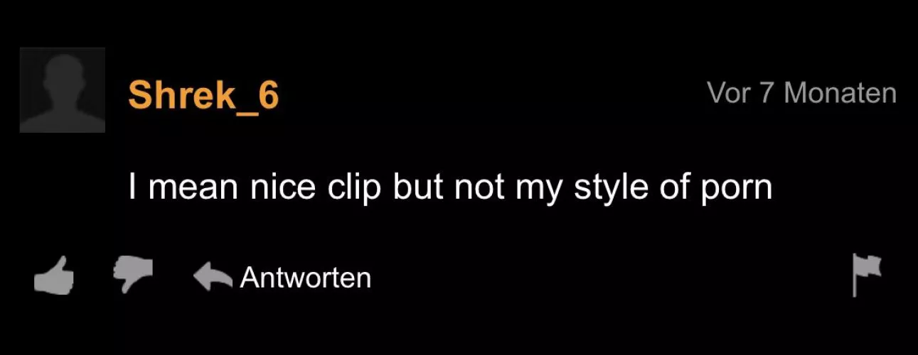 It was my style tho