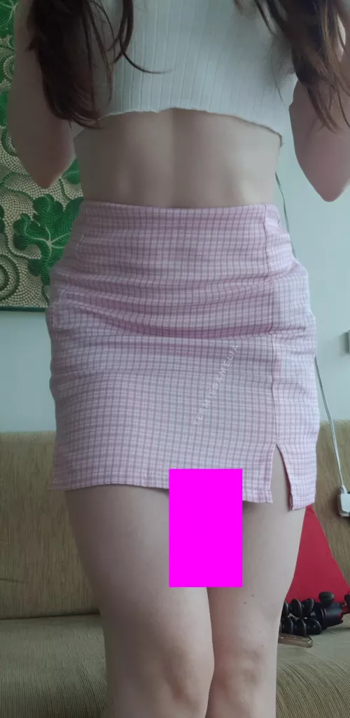 It was poking out the bottom so I did my best to cover it