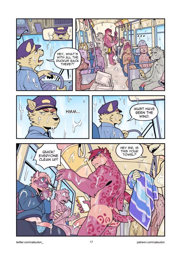 It's a Good Day to Go to the Nude Beach, Page 17 (Catsudon aka @catsudon_)