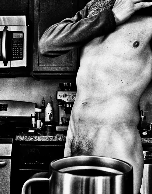 It's a little bit chilly in here. Can I get you a cup to help warm you up?