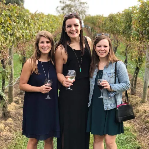 It's a wine tasting day. It's a wine tasting day.