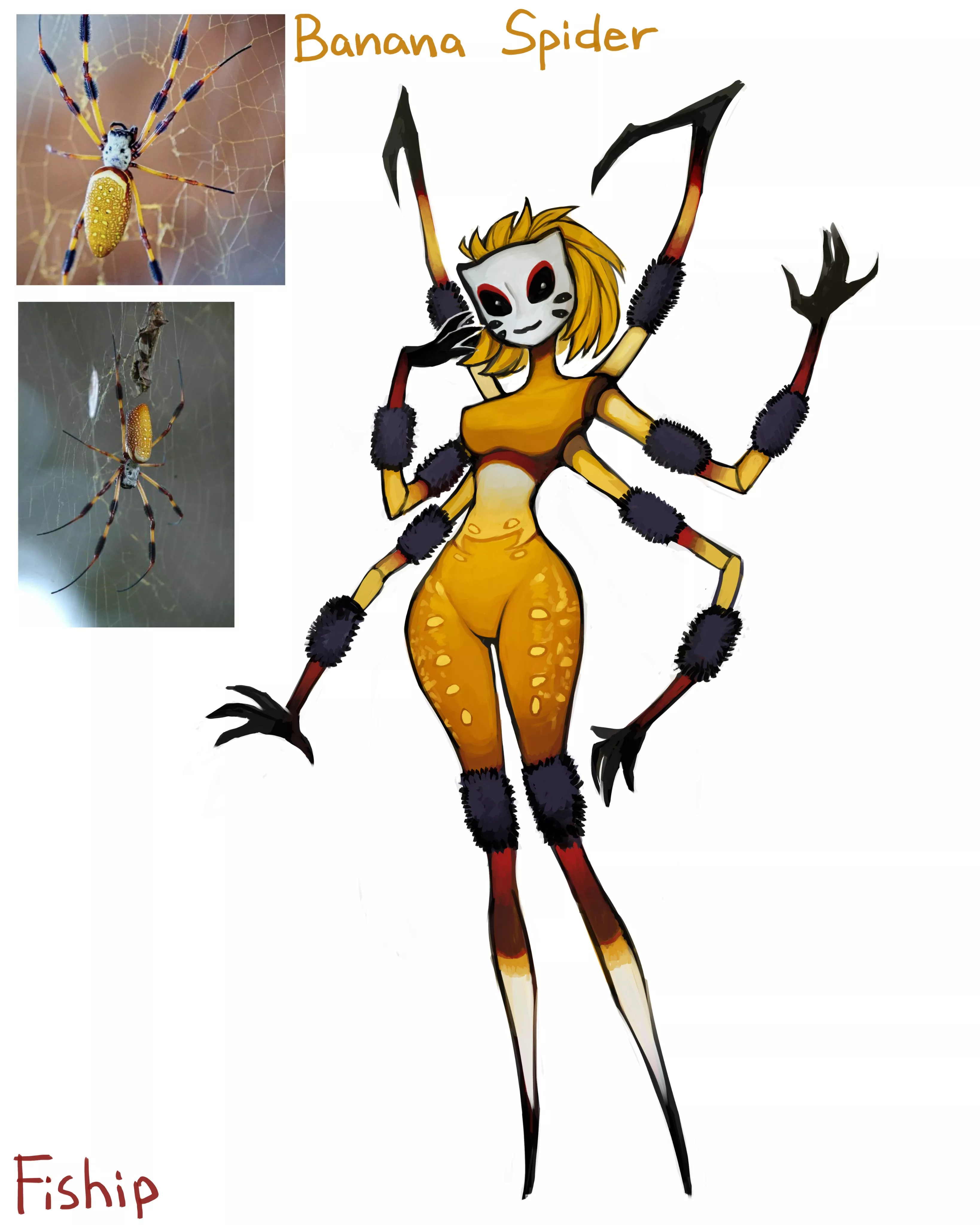 It's banana spider chan It's banana spider chan