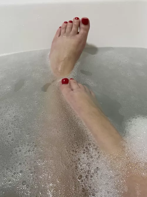 Itβs been a long day, will you come rub my feet for me?