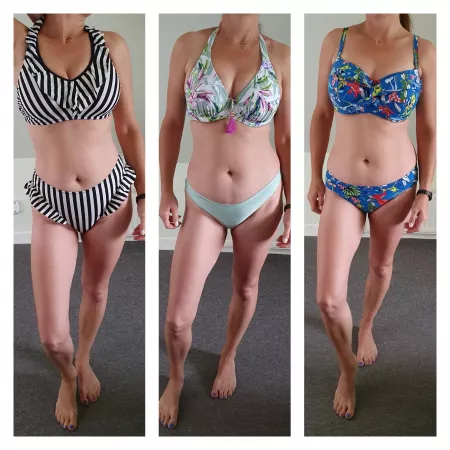 It's FINALLY almost holiday time again π Which bikini would you prefer to see around my ankles? π€π€