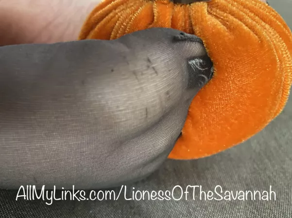 Itβs Halloween season! π Donβt you wish something else was between my feet instead? π (F)