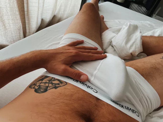 Its hard to hide in white!