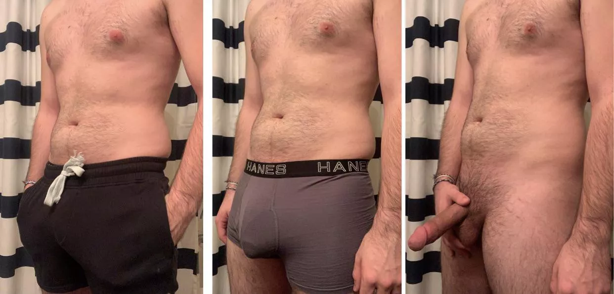 Itβs hard trying to hide it in these shorts... Itβs hard trying to hide it in these shorts...