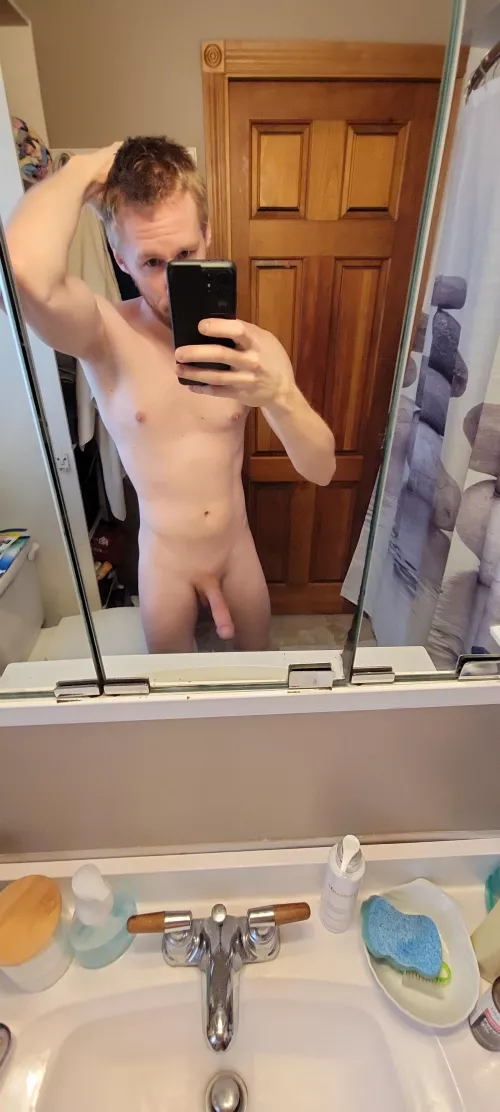 It's lonely showering alone cum join me