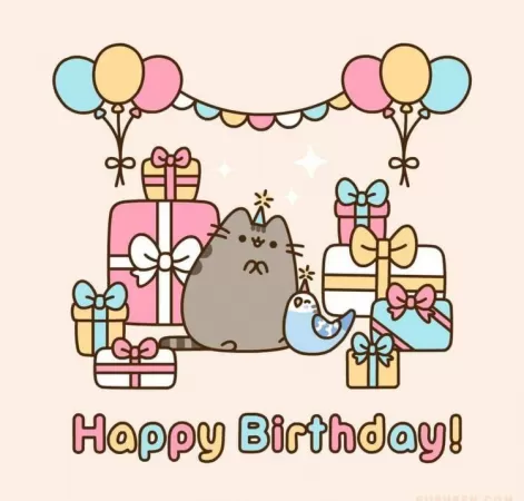 It’s my birthday!! I hope it is a good one and I get lots of presents and love!!!