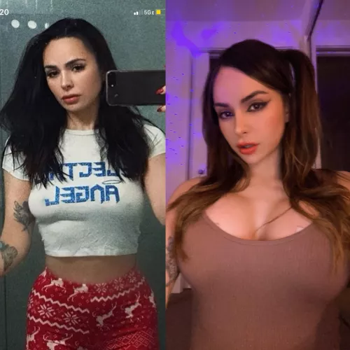 ��??its my one weke boobiversary 