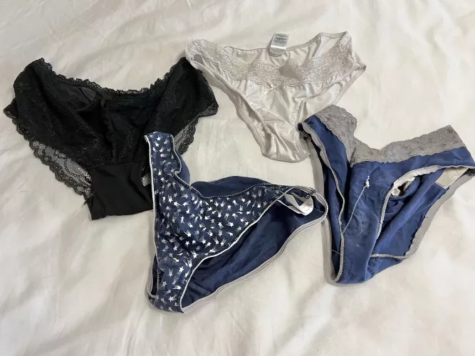 It’s naughty but so addicting playing with her panties and jerking to her pics It’s naughty but so addicting playing with her panties and jerking to her pics