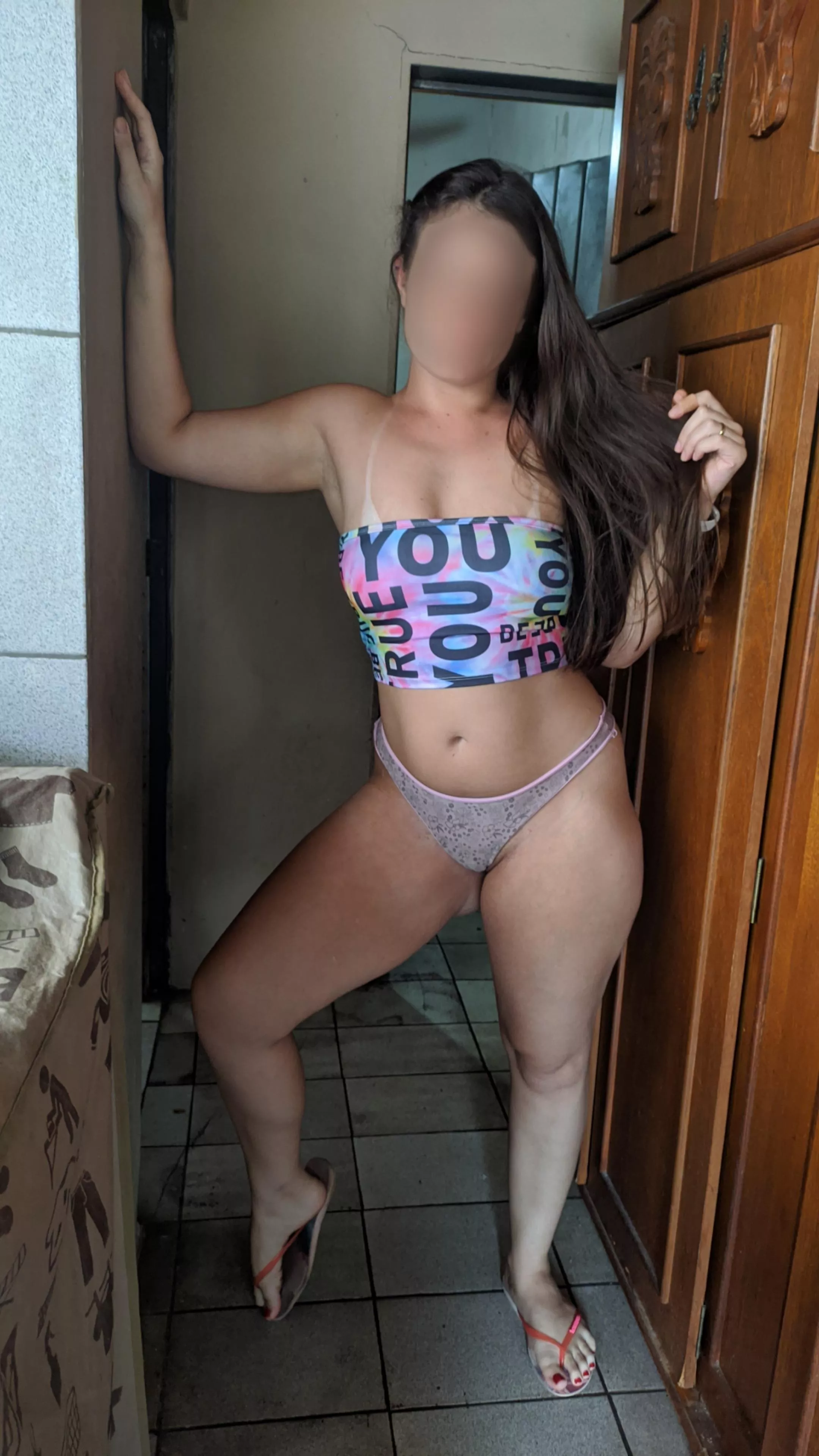 It's nice to be able to be a bitch and show off even though I'm married!