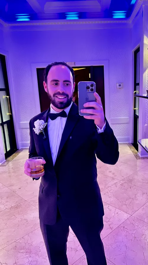 Itโs nice to have a reason to dress up again Itโs nice to have a reason to dress up again