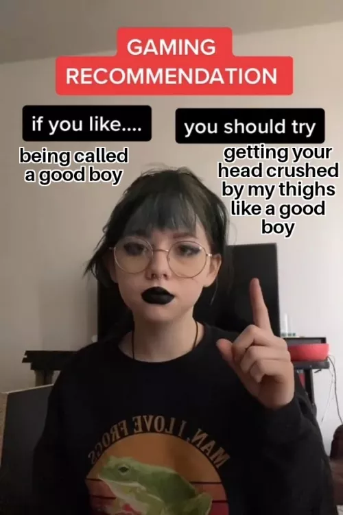 It's not a punishment if you enjoy it luv