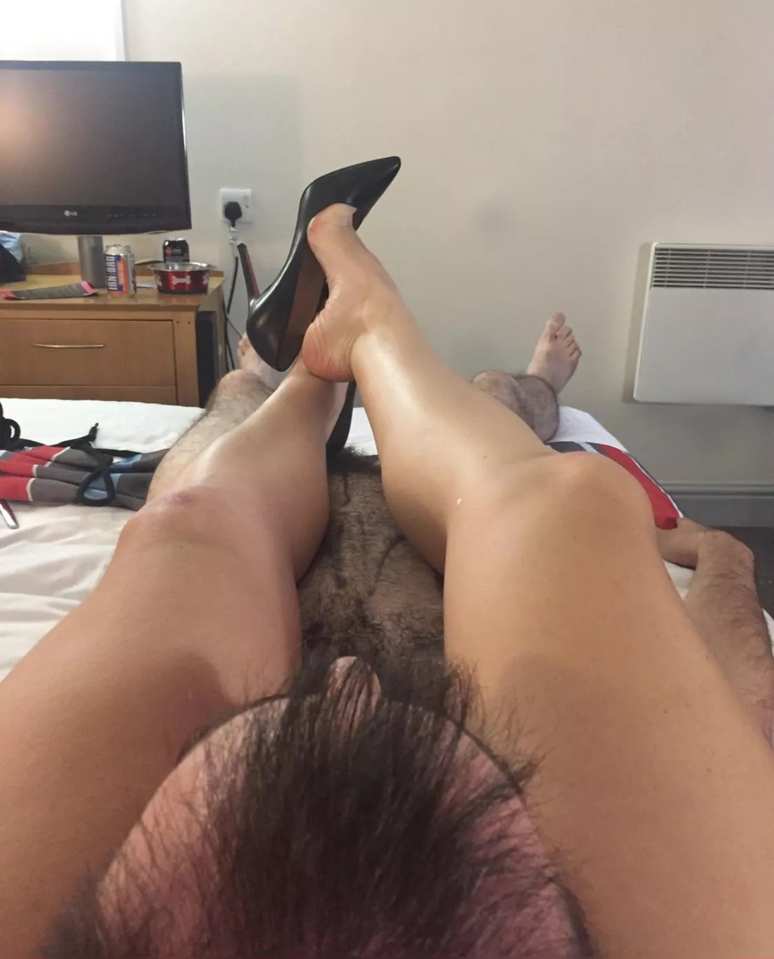 It’s not exactly spooning but we like it 🥰