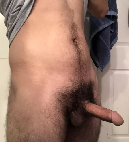 Itโs okay to stare only if you play with my cock ๐๐