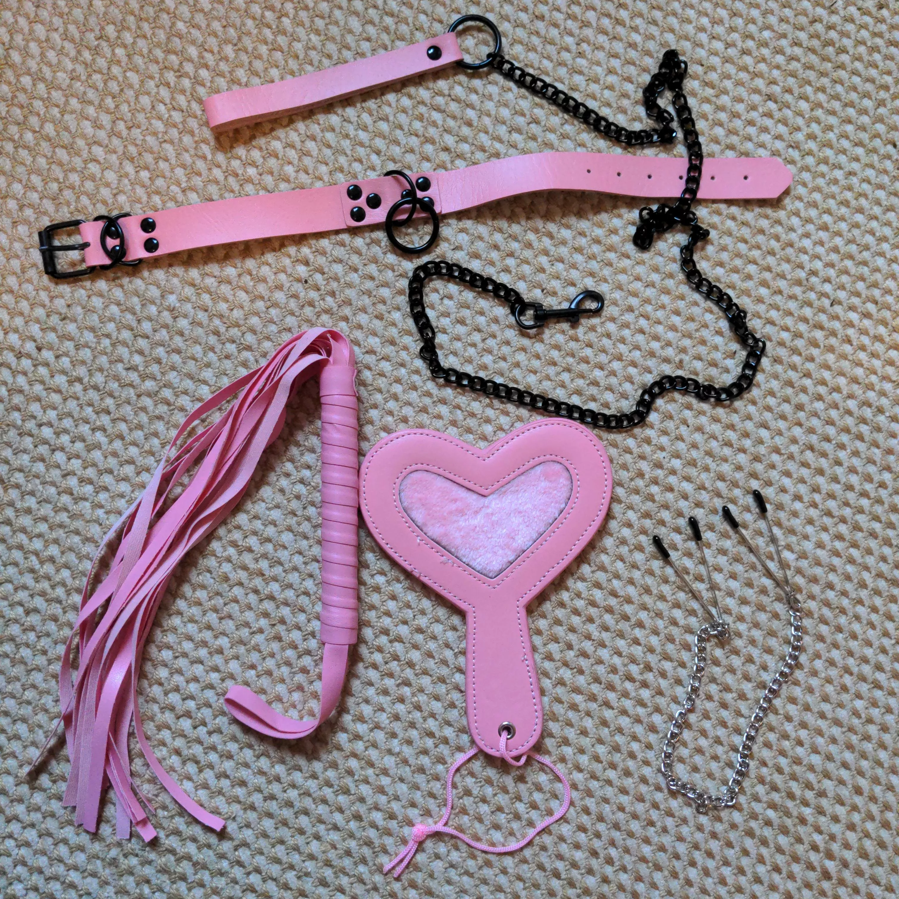 It's pink because you'll be wearing it slut.