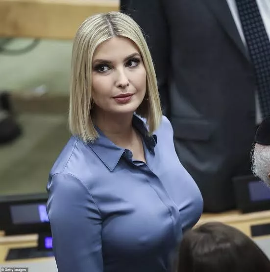 Ivanka Trump's enormous tits. Ivanka Trump's enormous tits.