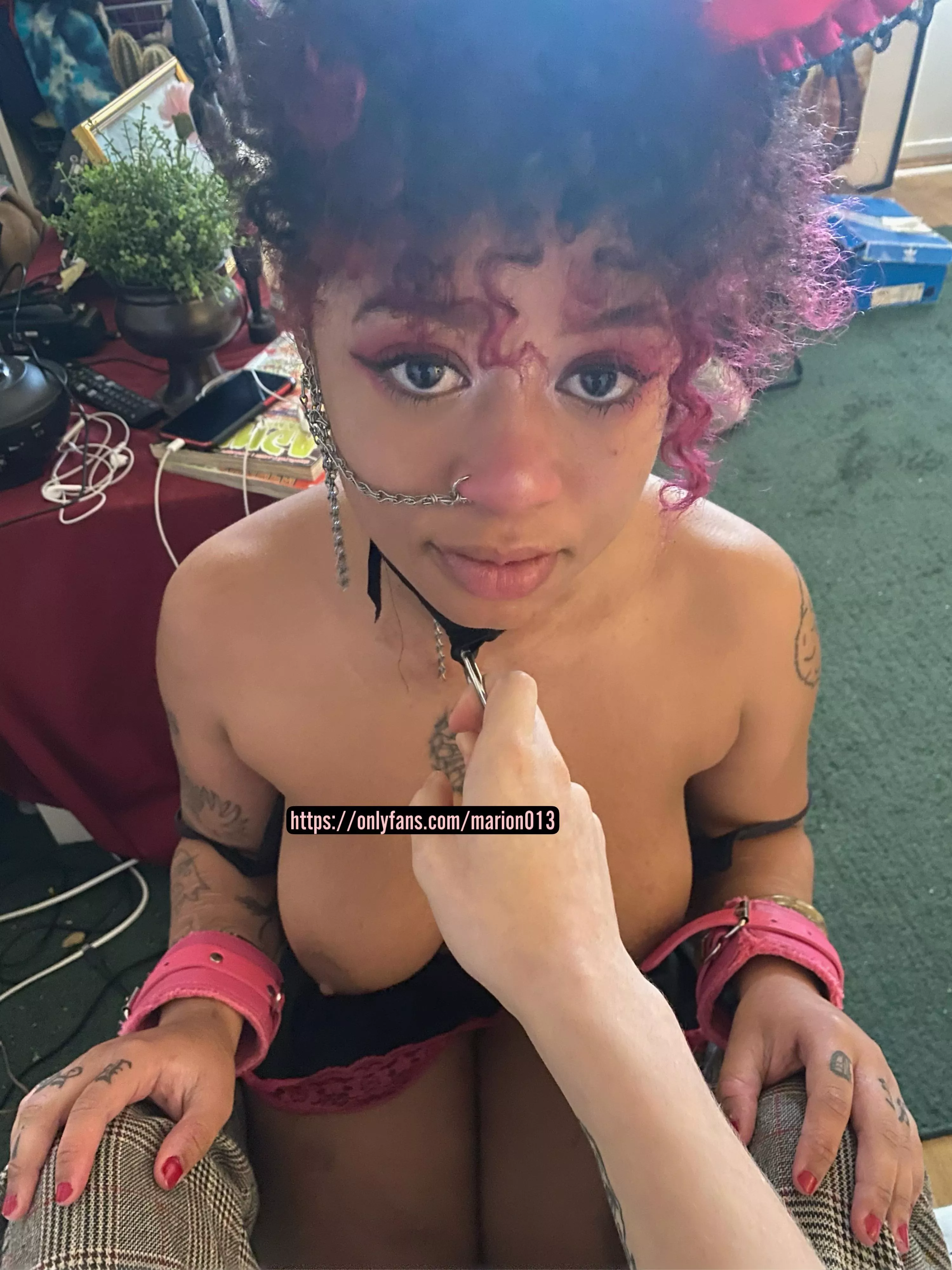 I’ve achieved my biggest goal, to be happily owned <3 I’m a very lucky lil slut!