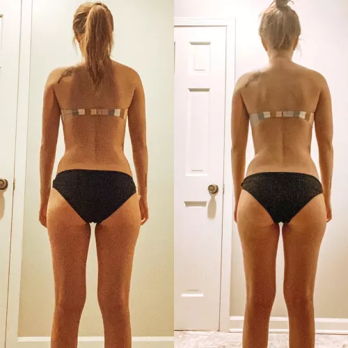 Iβve been working hard for my little bootie π₯° what do you think!