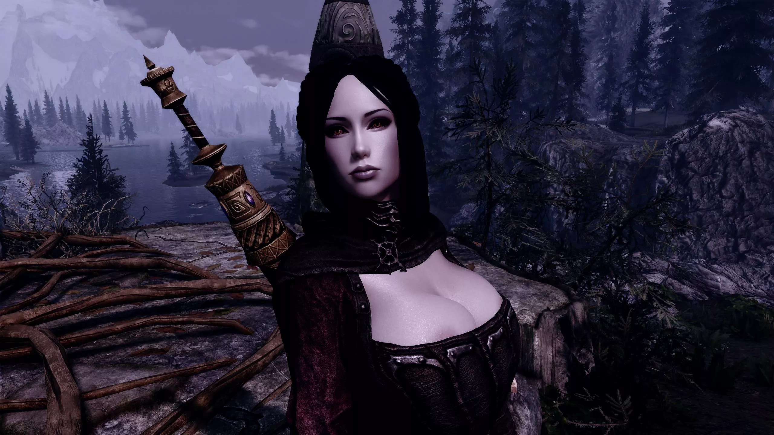 I've made & released my 'vanilla +' Serana Replacer for LE. Now I've released an official ported SE version too. Here's how she looks in my playthrough. Nice bit of cleavage so it still counts as NSFW (right? RIGHT???). I've made & released my 'vanilla +' Serana Replacer for LE. Now I've released an official ported SE version too. Here's how she looks in my playthrough. Nice bit of cleavage so it still counts as NSFW (right? RIGHT???).