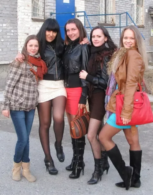 Jackets on cold outside