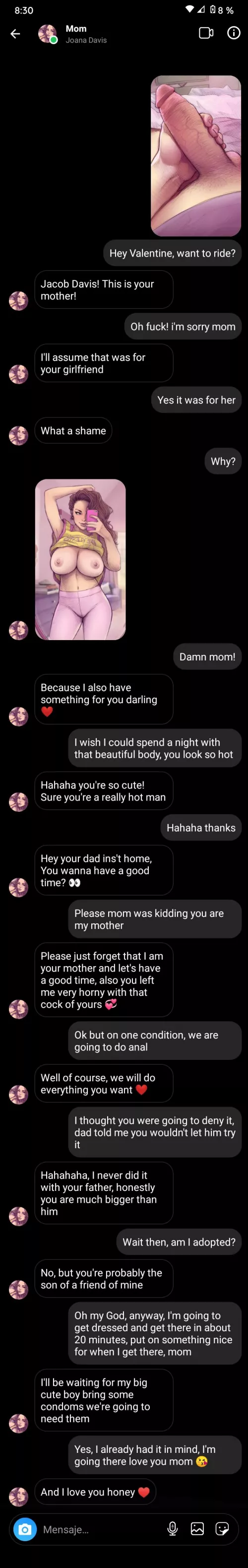 Jacob sent a pic to the right woman (melkor Mancin) [Original]