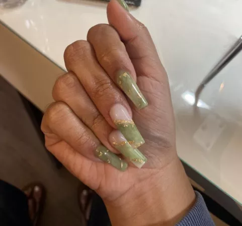 jade stone inspired set ?