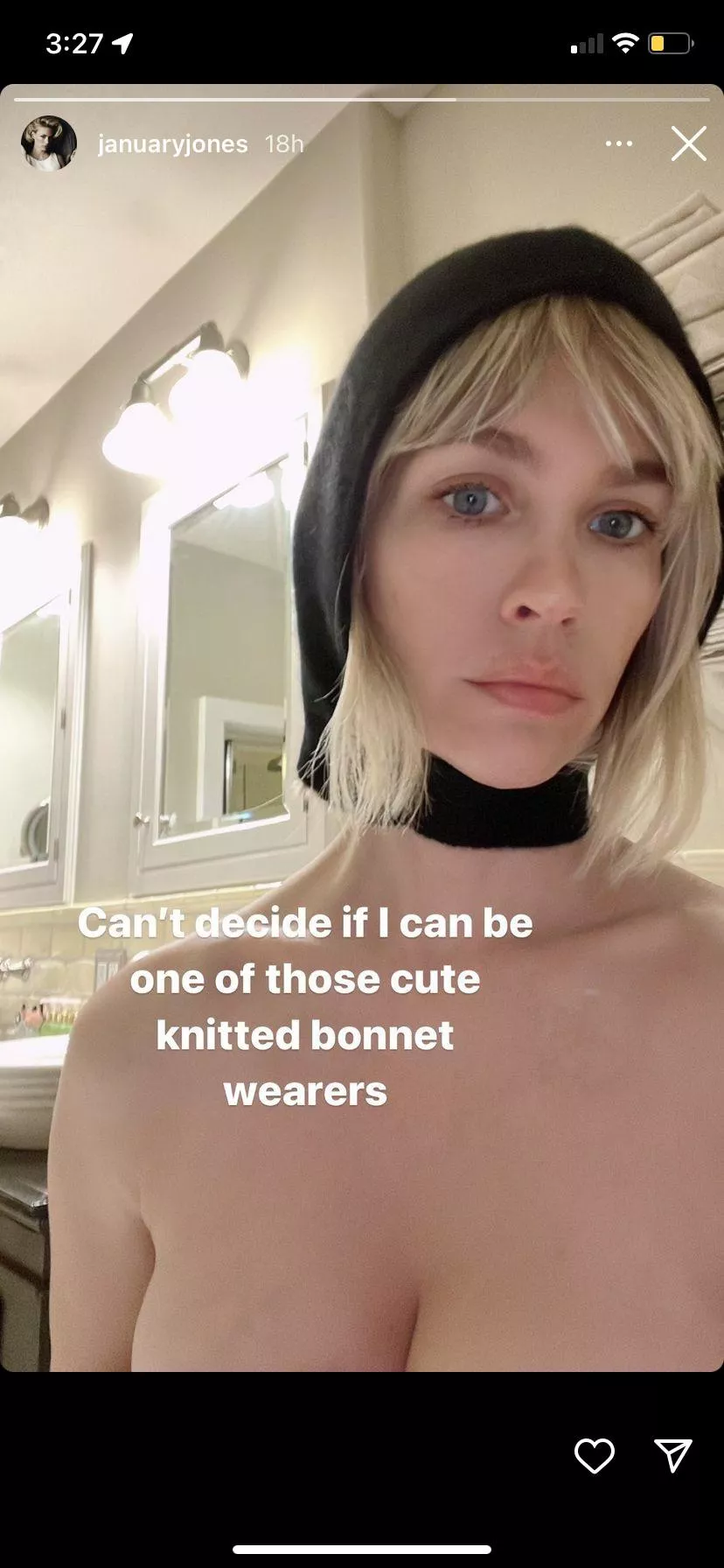 January Jones IG Story January Jones IG Story