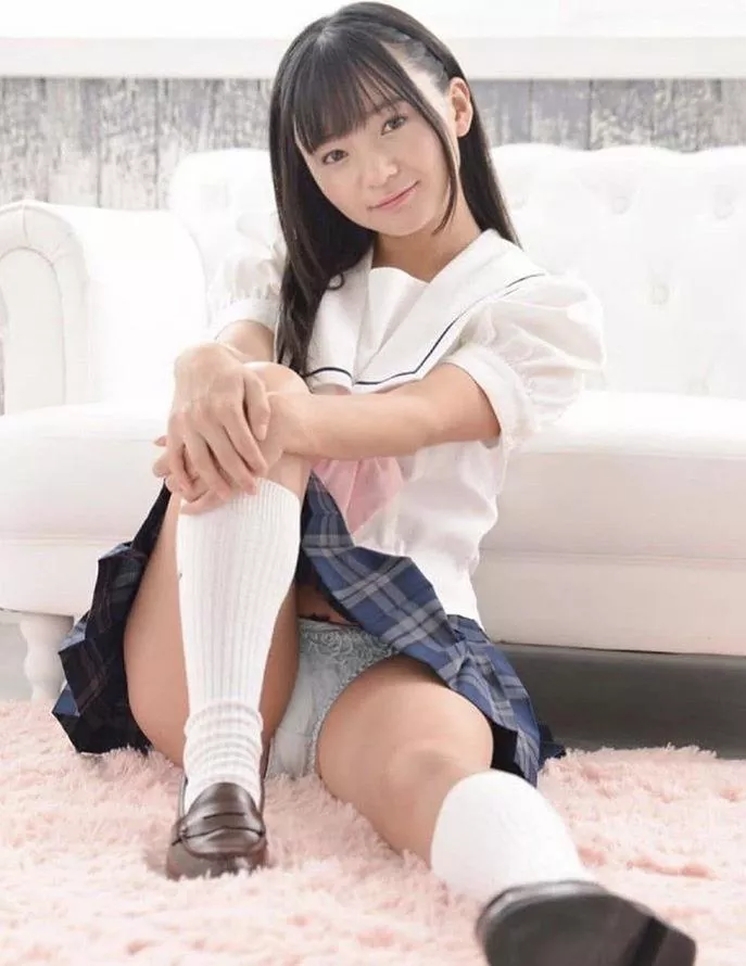 Japanese Schoolgirl sitting like a real lady Japanese Schoolgirl sitting like a real lady
