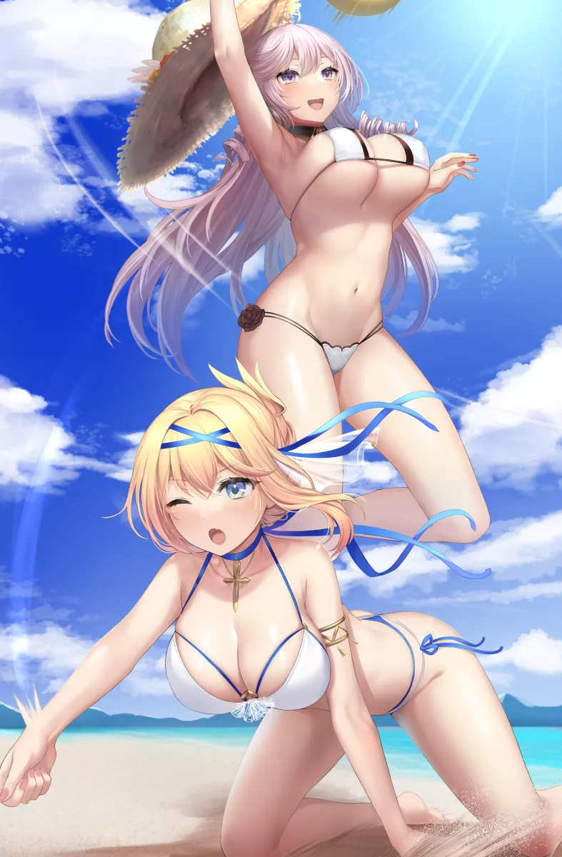Nude Beach Volleyball Players Naked - Jeanne & Algerie playing Beach Volleyball nudes : dekaihentai | NUDE -PICS.ORG